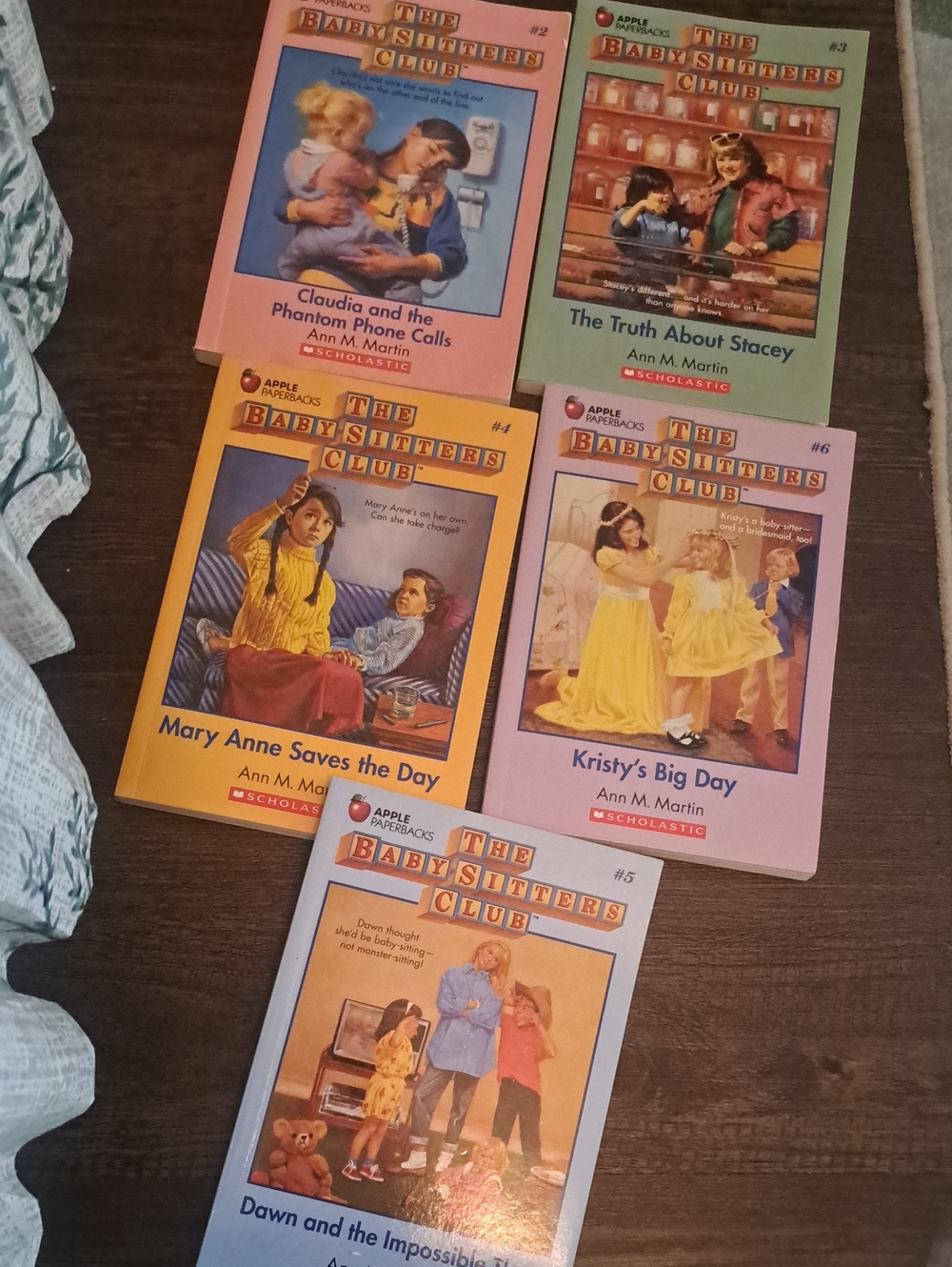 The Baby-Sitters Club Books #2–6 – Ann M. Martin – 5 Book Set LIKE NEW!!!